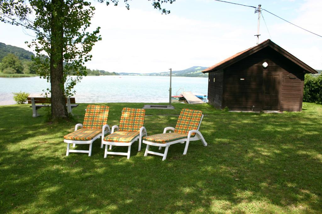 Seehotel Garni Poellmann Zell am Moos Exterior foto